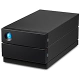 LaCie 2big RAID 16TB External Hard Drive Desktop HDD – USB-C, 7200 RPM Enterprise Class Drives,...