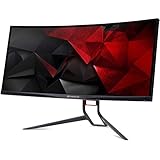 Acer Predator Gaming X34 Pbmiphzx Curved 34" Ultra Wide QHD Monitor with NVIDIA G-SYNC Technology...