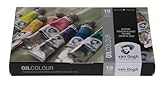 Van Gogh Oil Color Paint, 10x20ml Tubes, Basic Set