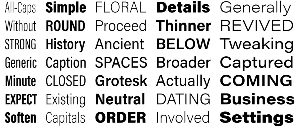 Acumin. Image credit: MyFonts