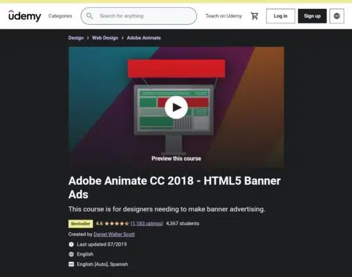 Adobe Animate CC By Udemy