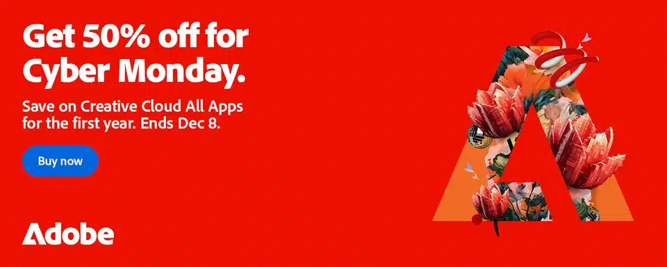 Adobe Cyber Monday Sale 2025