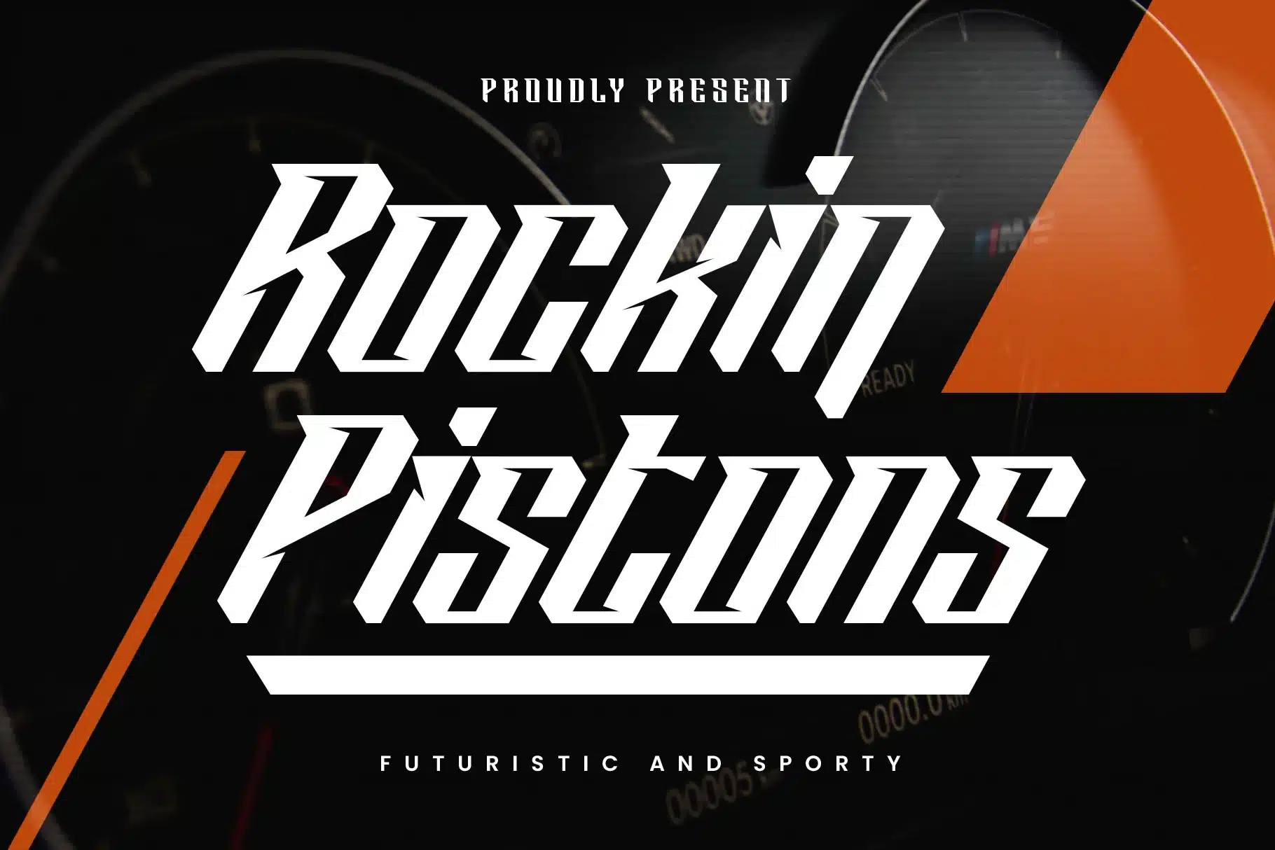 A futuristic and sporty Basketball Font
