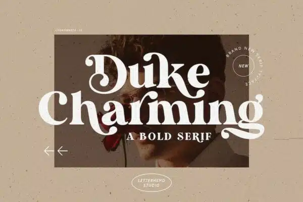 A bold font for your designs