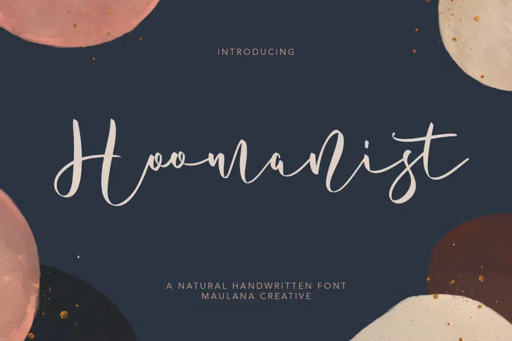 Hoomanist Natural Handwritten Font