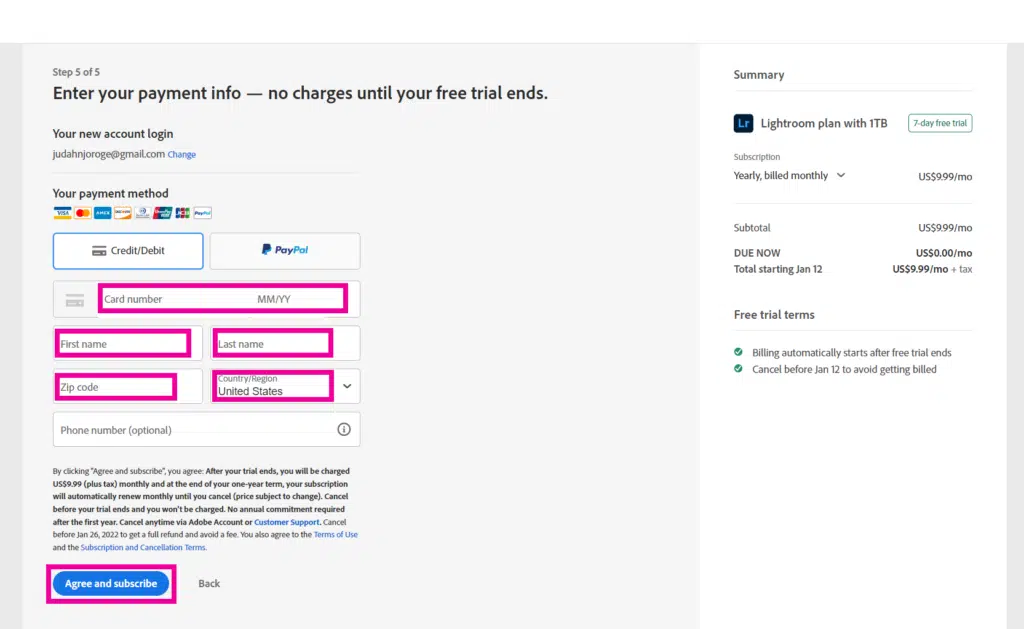 How to Download Adobe Lightroom Free - Step 3