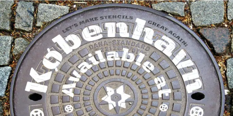Kobenhavn Stencil