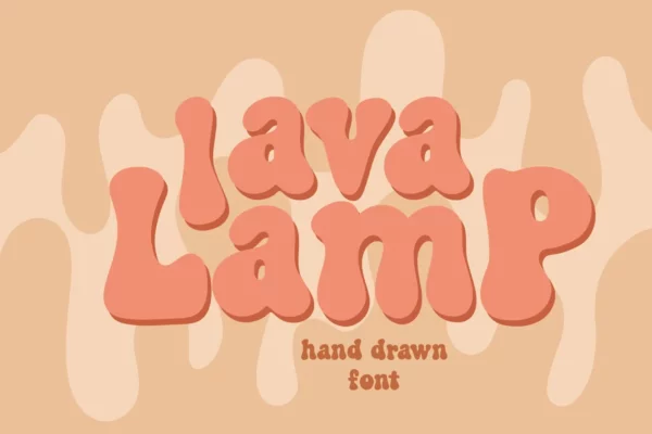 Lava Lamp Font