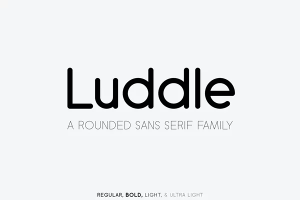 Luddle Font Family