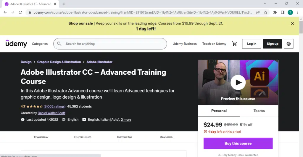 adobe illustrator courses