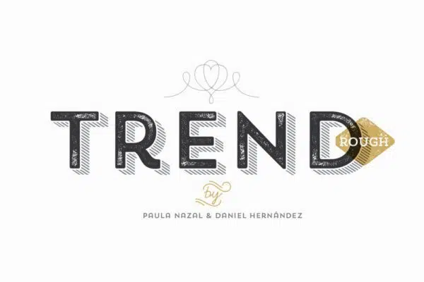 Trend Rough Font Family