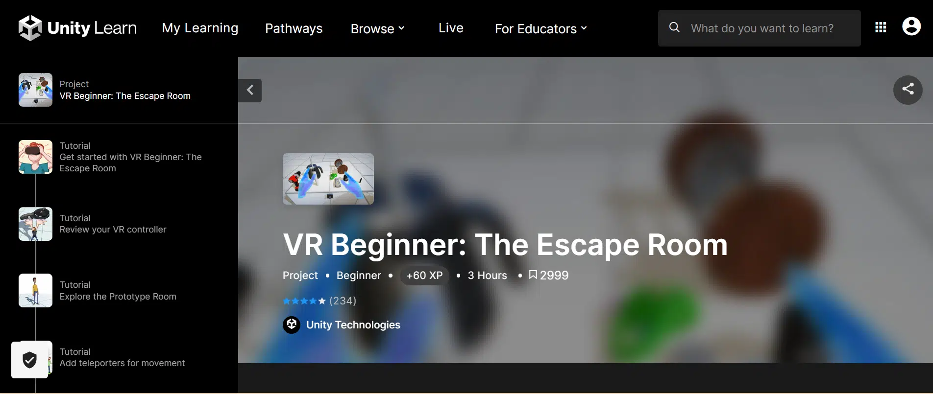 VR Beginner